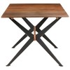 vidaXL Dining Table 70.9 in.x35.4 in.x29.9 in. Solid Mango Wood - 3 of 4