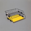 Fellowes Side-Load Wire Stacking Letter Tray Wire Black 62112 - 2 of 3