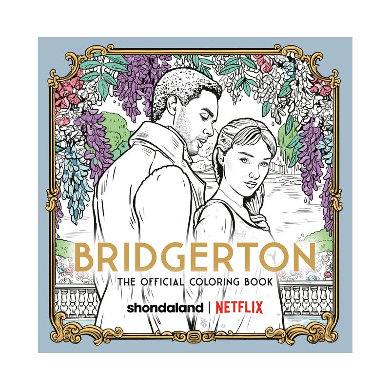 Bridgerton: The Official Coloring Book - by  Netflix (Paperback), 1 of 2