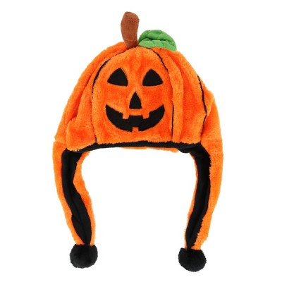 CTM Novelty Critter Caps Halloween Pumpkin Hat