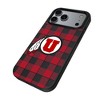 NCAA Big 12 Universities Plaid MagSafe Compatible Cell Phone Case for Apple iPhone 17 Series - 2 of 4