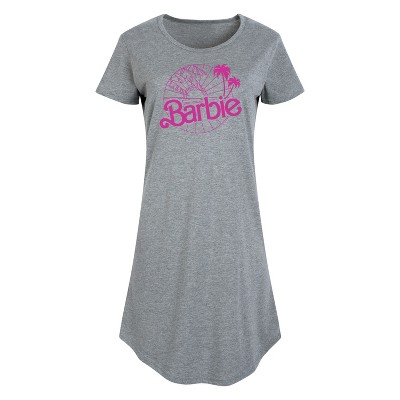 Women's - Barbie - Sunset Outline and Palm Trees