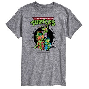 Men's - Teenage Mutant Ninja Turtles - Sewer Skateboard Short Sleeve Graphic T-Shirt - 1 of 4