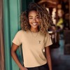 Dalix Martini Embroidered Lightweight Relaxed Jersey Tee Summer Cute Food Womens - 3 of 4