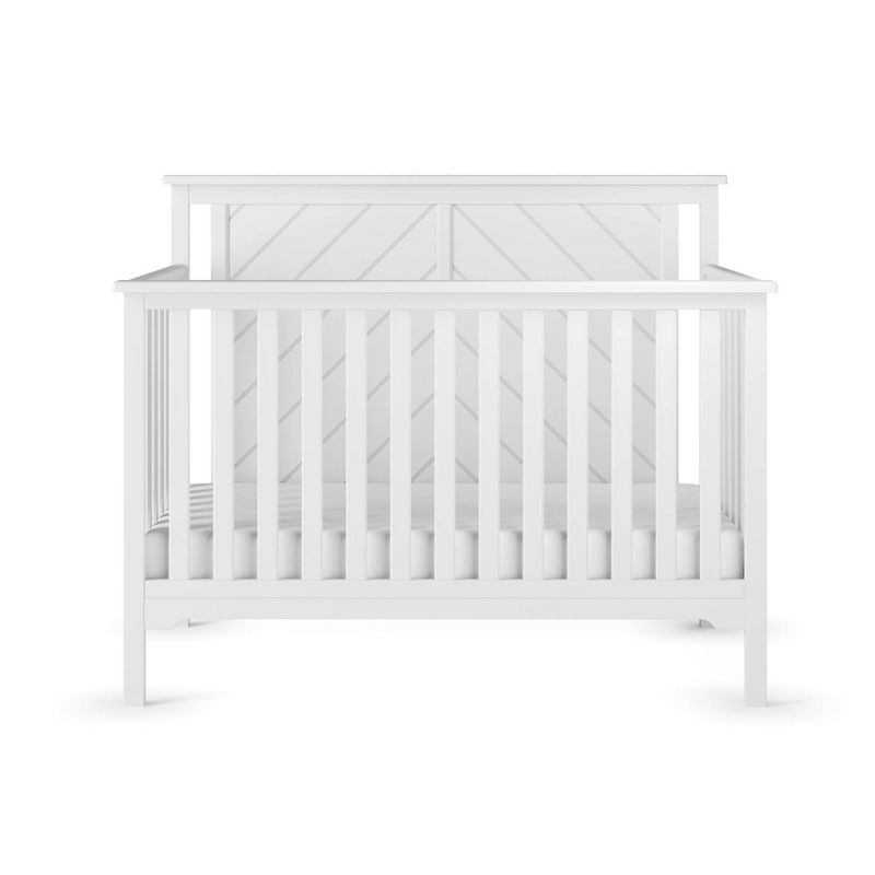 Child Craft Forever Eclectic Hampton Flat Top 4-in-1 Convertible Crib, 1 of 9