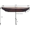 CAVINAS 10 x 6.5Ft Patio Umbrella,Outdoor Waterproof Umbrella with Crank and Push Button Tilt,Outdoor Umbrellas for Patio,Garden,Swimming Pool - 3 of 4