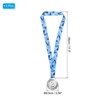 Unique Bargains Corrosion-resistant Strong Durable Zinc Alloy Sports Award Medals 3 Pcs 2.56" - 2 of 4