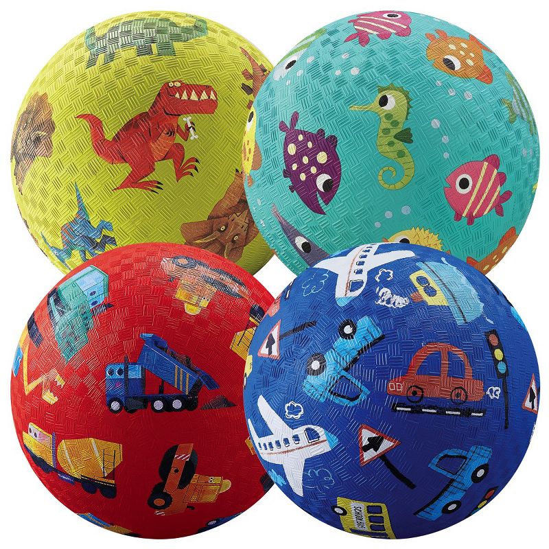 Crocodile Creek Playground Balls  - Set of 7, 3 of 7