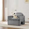 NicBex Modern Accent Chair Oversized Armchair Single Sofa Chenille Lounge Chair for Living Room, Bedroom - 3 of 4