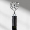 Unique Bargains Bottle Stoppers Zinc Alloy PTR Silver Tone Black 4.13"x1.57"x0.79" 1 Pc - 2 of 3