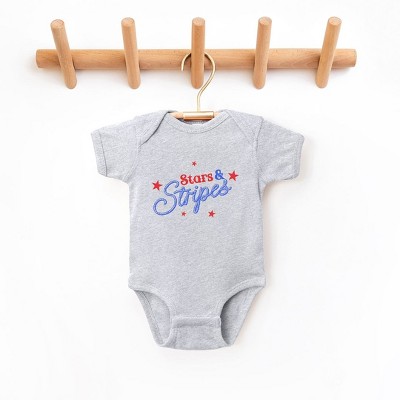 The Juniper Shop Western Stars And Stripes Baby Bodysuit