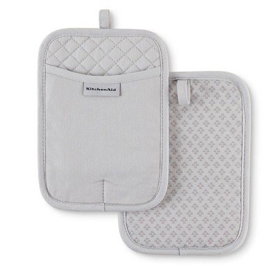 KitchenAid Asteroid Rectangle Pot Holder 2-Pack Set, 7"x10"