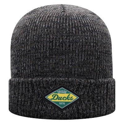 NCAA Oregon Ducks Men's Black Aclaim Knit Cuffed Beanie