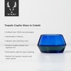 Viski Tequila Tasting Glasses, Recycled Mexican Glassware Glass for Tequila, Copita Tequila Glasses, Mezcal Glasses 5oz Cobalt Blue Set of 1 - 2 of 4