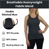 Galaxy By Harvic Women's Loose Fit Ribbed Tank Top - 4 of 4