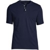 Lands' End Men's Short Sleeve Super-T Henley - 2 of 2