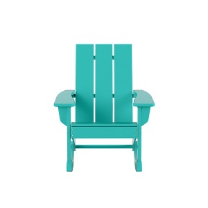 WestinTrends  Modern Adirondack Outdoor Rocking Chair - 1 of 4