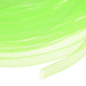 Unique Bargains Elastic Fabric Durable Mesh Tubing Multipurpose Use Waterproof Mesh Tube Ribbon 1 Pc - 1 of 4