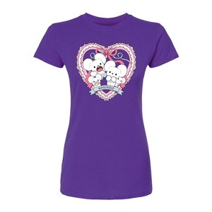 Women's - Pokémon - Maushold 4 Coquette Fitted Graphic T-Shirt - 1 of 1