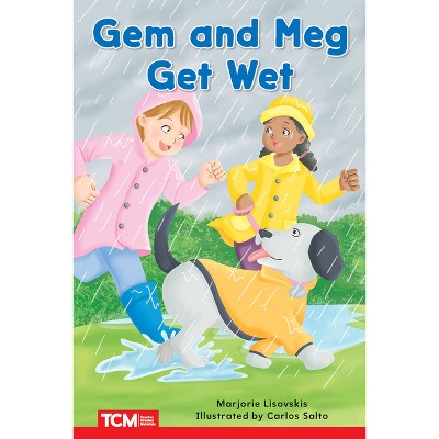 Gem and Meg Get Wet - (Decodable Books: Read & Succeed) by  Margie Lisovskis (Paperback)