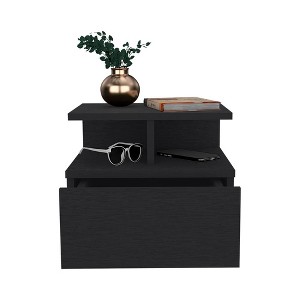 NicBex Floating Nightstand,  Modern Night Stand with 1 Drawer, Wall Mounted Nightstand for Bedroom - 1 of 4