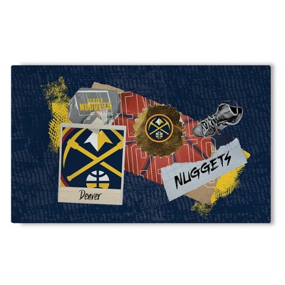 NBA Denver Nuggets Display Washable Rug 32 x 62 Inches