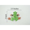 Collectible Wildlife Gifts | Frog, Red Eyed Tree Frog, with Baby, Museum Quality, Rubber, Amphibian, Hand Painted,  Toy , Gift, 2 1/2" CH667 BB169 - 3 of 4