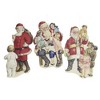 5.25 In Children And Santa Dummy Boards Christmas Victorian Toys Tree Ornaments - 3 of 3