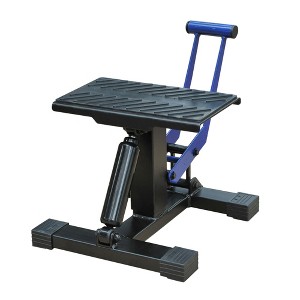 HOMCOM Hydraulic Motorcycle Jack Lift Stand, Repair & Maintenance Hoist Table for Dirt Bike, Pit Bike, Small Motorcycle, Small ATV, or Moped Scooter - 1 of 4