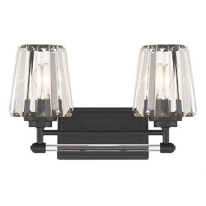 Savoy House Garnet 2 - Light Vanity in  Matte Black - 1 of 4