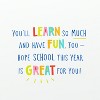 Back to School Card for New School Year A Brand-New Year - 3 of 3