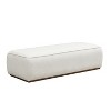 Comfort Beige 52in Grainy Footstool - 3 of 4