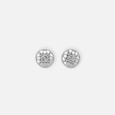 Sanctuary Project Filigree Stud Earrings Silver