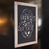 Emma and Oliver Framed Decorative Wall Hanging Chalkboard with Magnetic Surface and Eraser for Weddings, Parties, Showers and More - 4 of 4