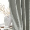 HLC.ME Camden 100% Complete Full Blackout Winter Thermal Insulated Noise Reducing Window Curtain Grommet Panels, Set of 2 - 3 of 4