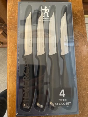 Henckels 8-pc Stainless Steel Serrated Steak Knife Set Silver 39309-800 -  Best Buy