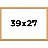 PosterPalooza | 39x27 Wood Antique Frame with UV Acrylic, 4 Finishes: Bronze, Gold, Silver, and Black - 2 of 4
