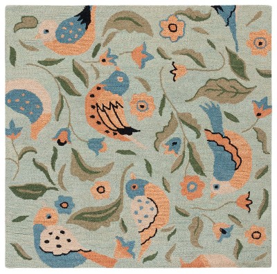 Blossom BLM676 Hand Hooked Area Rug  - Safavieh