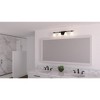 Quoizel Lighting Daniels 4 - Light Vanity in  Matte Black - 4 of 4