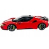 Ferrari SF90 Stradale Assetto Fiorano Red with White Stripes "Signature Series" 1/18 Diecast Model Car by Bburago - 3 of 4