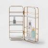Foldable Shelf Countertop Organizer Brass - Brightroom™ - image 3 of 3