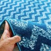 Luxe Weavers Geometric Chevron Runner Rug - 4 of 4