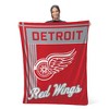 Sweet Home Collection NHL Detroit Red Wings Microfiber Plush Throw Blanket - 3 of 4