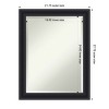Amanti Art Dalat Beveled Framed Bathroom Vanity Wall Mirror - 3 of 4