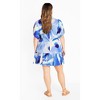 Women's Plus Size Esme Print Dress - blue | CITY CHIC - image 3 of 4