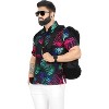 HAPPY BAY Mens Hawaiian Shirts Short Sleeve Button Down Shirt Men's Summer Shirts Casual Beach Vacation Hawaii Island Shirts Funny - 3 of 4