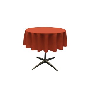 Slickblue Polyester Poplin Round Tablecloth 41 Different Colors 7 Sizes - 1 of 1