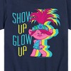 Boys' - Trolls - Show Up Glow Up Poppy Short Sleeve Graphic T-Shirt - 2 of 4