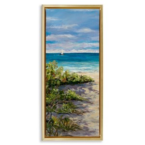 Stupell Industries Grassy Beach Shore, 11" x 25" - 1 of 4