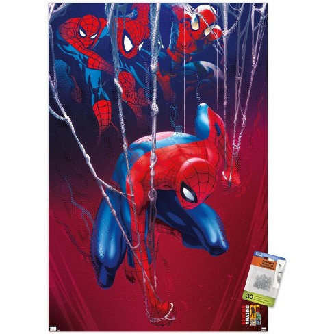  Trends International Marvel Spidey and His Amazing Friends -  Group Wall Poster, 22.37 x 34.00, Premium Unframed Version: Posters &  Prints